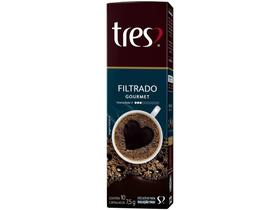 Cápsula de Café Filtrado Gourmet TRES 3 Corações - 10 Cápsulas