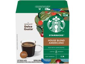 Cápsula de Café House Blend AmericanoBlend Starbucks Espresso 100% Arábica 10 Cápsulas