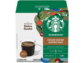 Cápsula de Café House Blend AmericanoBlend Starbucks Espresso 100% Arábica 10 Cápsulas