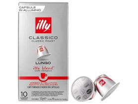 Cápsula de Café Illy Lungo 100% Arábica Clássico Longo Caixa com 10 Cápsulas