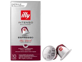 Cápsula de Café Intenso Illy 100% Arábica Caixa com 10 Cápsulas
