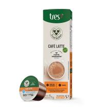 Cápsula de Café Latte Vegetal TRES 3 Corações