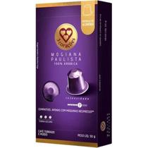Capsula De Café Mogiana Paulista Compativel Com Nespresso Marca 3 Corações 10 Unid