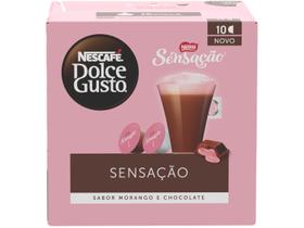 Cápsula de Café Morango com Chocolate Dolce Gusto Lungo Sensação 10 Cápsulas