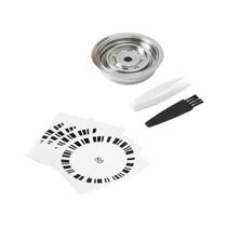 Cápsula De Café Reutilizável De Aço Inoxidável Para Máquina Vertuo next Pop Adaptador G Cup Filtro Cápsula De Café Reutilizável De Aço Inoxidável Para Máquina Vertuo next Pop Adaptador G Cup Filtro