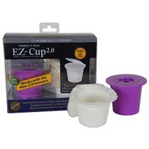 Cápsula de café reutilizável PERFECT POD EZ-Cup 2.0 com 25 filtros