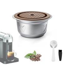 Cápsula de Café Reutilizável RTXANFYZ em Aço Inoxidável 80 ml Cápsula de Café Reutilizável RTXANFYZ em Aço Inoxidável 80 ml