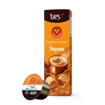Cápsula de Cappuccino Paçoca TRES 3 Corações