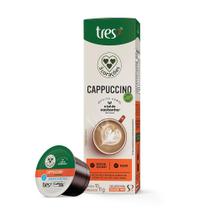 Cápsula de Cappuccino Vegetal TRES 3 Corações