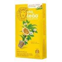 Cápsula de chá camomila, cidreira e maracujá com 10 unidades Leão