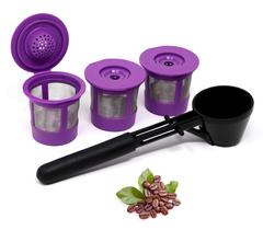 Cápsula de filtro de café reutilizável para máquinas Keurig 1.0 e 2.0 Cápsula de filtro de café reutilizável para máquinas Keurig 1.0 e 2.0