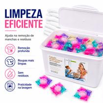 Cápsula De Lavagem Concentrada Limpa Perfuma E Amacia Roupas Cápsula De Lavagem Concentrada Limpa Perfuma E Amacia Roupas