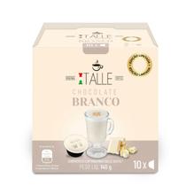 Capsula Dolce Gusto Chocolate Branco Cafe Italle 10 Capsulas - Café Italle