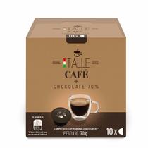 Cápsula Dolce Gusto Chocolate Cacau 70% Café Italle 10 Und