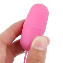 Cápsula Estimuladora Vibração Com Fio USB Massagem Mulher