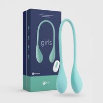 Cápsula Estimulatória App Feminina C/ Vibro Recarregável e Controle Remoto Go Vibe Girls