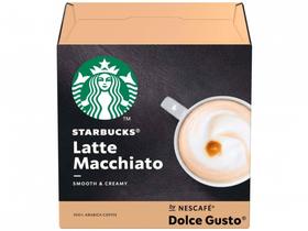 Cápsula Latte Macchiato Nescafé - Dolce Gusto Starbucks 12 Unidades - Nescafé Dolce Gusto