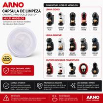 Cápsula Limpeza Dolce Gusto Original Arno Peça Genuína Multimodelos
