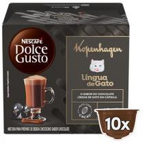 Cápsula Língua de Gato Kopenhagen Dolce Gusto 162,5g 10 Cápsulas Cápsula Língua de Gato Kopenhagen Dolce Gusto 162,5g 10 Cápsulas