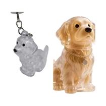 Cápsula Memorial Transparente Para Pelos De Animais De Estimação, Pingente De Chaveiro Para Amantes