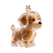 Cápsula Memorial Transparente Para Pelos De Animais De Estimação, Pingente De Chaveiro Para Amantes