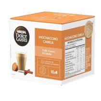 Cápsula Mochaccino Canela Com 10 Unidades Dolce Gusto 170g