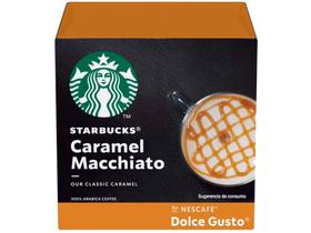Cápsula Nescafé Caramel Latte Macchiato - Dolce Gusto Starbucks 12 Cápsulas
