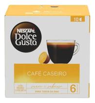 Capsula Nescafé Dolce Gusto Café Caseiro Caixa Com 10 Unid
