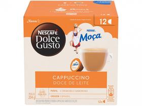 Cápsula Nescafé Dolce Gusto Cappuccino Moça Doce - de Leite 12 Unidades