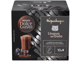 Cápsula Nescafe Dolce Gusto & Kopenhagen Café Lingua de Gato 10 Unidades