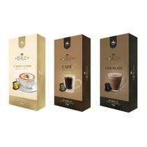 Cápsula Nespresso Chocolate Cappuccino Cacau Café Italle 30 Capsulas