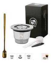 Capsula Nespresso Reutilizável Cafeteira Inox Refil Filtro.