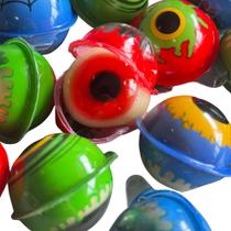 Capsula Olho Bala de Gelatina Tutti Frutti Kit com 4 Unidade