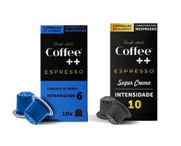 Capsula Para Nespresso Coffee Mais Super Crema + Chapada de Minas - COFFEE++