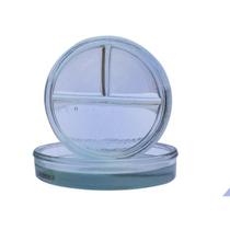 Cápsula petry de vidro com 3 divisões - preven Cápsula petry de vidro com 3 divisões - preven