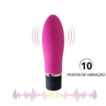 Cápsula Recarregável com 10 Modos de Vibração Ted Lovetoys Cápsula Recarregável com 10 Modos de Vibração Ted Lovetoys
