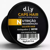 Capsula Reconstrução Cicatri Hair Diy Expert 18G