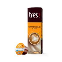 Cápsula Três Corações Bebida Láctea Cappuccino Classico 10Un - Tres Coracoes