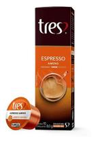 Cápsula Três Corações Café Espresso Ameno 10 Unidades 80g