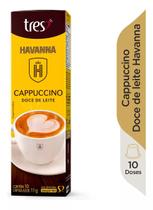 Cápsula Três Corações Cappuccino Doce De Leite Havanna 10 Un Cápsula Três Corações Cappuccino Doce De Leite Havanna 10 Un