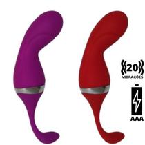 Cápsula Vibratória Aveludada com 20 Velocidades Imagination