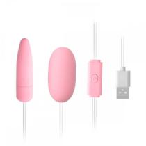 Cápsula vibratória com 2 bullets c/ 12 modos de vibração - Vip mix