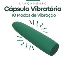 Cápsula Vibratória Estimula o Clitoris 10 Vibrações Coleção Royal Lovetoys