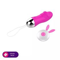Cápsula Vibratória Ponto G C/ Controle Rosa Hot