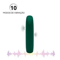 Cápsula Vibratória Recarregável com 10 Modos de Vibração Andie Lovetoys Cápsula Vibratória Recarregável com 10 Modos de Vibração Andie Lovetoys