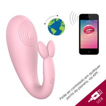 Capsula vibratória recarregável com 12 modos de vibração - comando via wireless