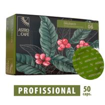 Cápsulas Astro Café PRO Orgânico 50Un Compatível Nespresso Professional