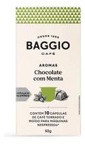Cápsulas Café Baggio Chocolate com Menta 10 Unid Compatível Cápsulas Café Baggio Chocolate com Menta 10 Unid Compatível