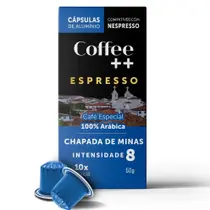 Capsulas Café Expresso Especial Coffee Mais Chapada de Minas para Nespresso - 10 Unidades