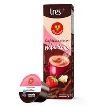 Cápsulas Cappuccino Napolitano 3 Corações 10 Unid.
